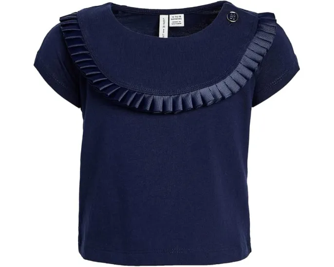 Блузка с плиссированной кокеткой Janie and Jack для малышей