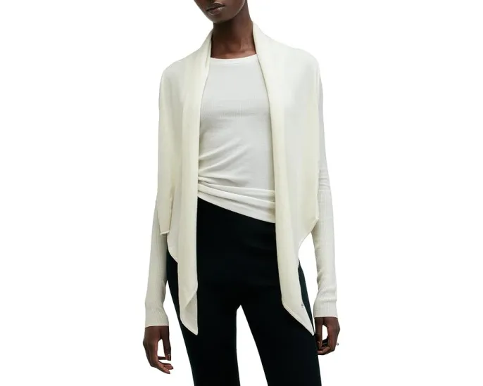 Кардиган AllSaints Wasson Pirate из 100% мериносовой шерсти