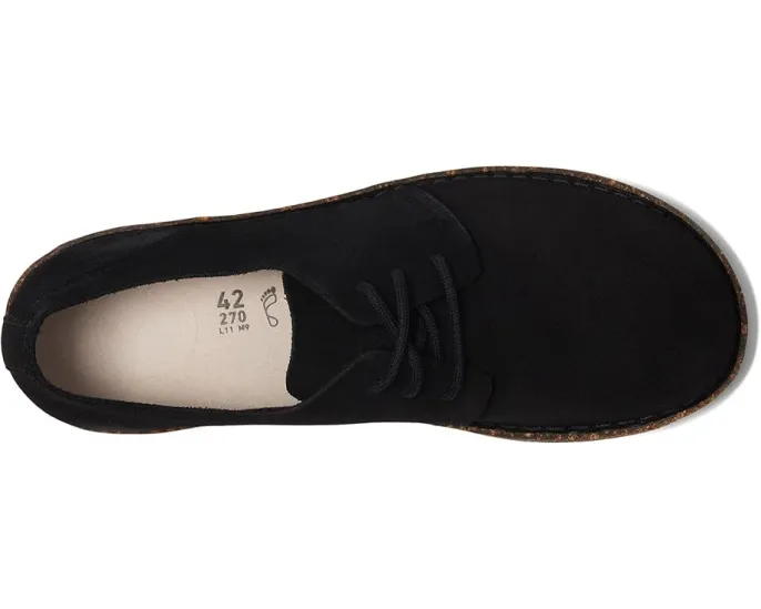 Кроссовки Uppsala Low Lace Up от Birkenstock из замши на натуральной резине