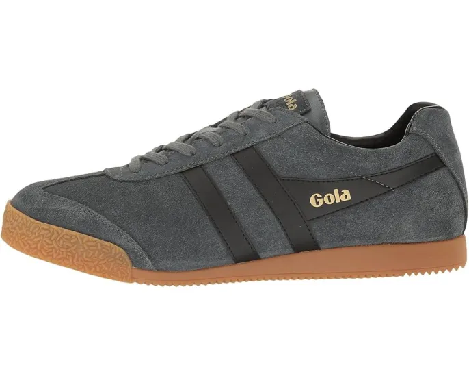 Gola Harrier кроссовки из гладкой кожи с круглым носком и резиновой подошвой