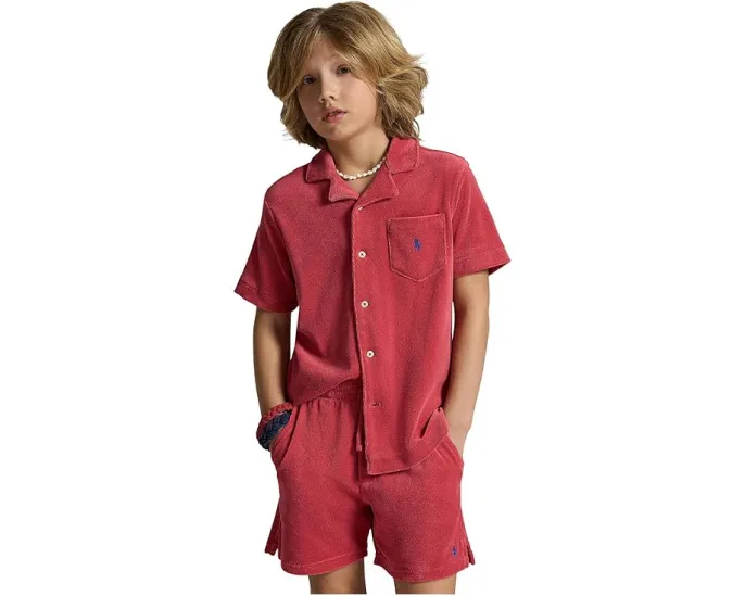 Terry Camp Shirt (big Kid)