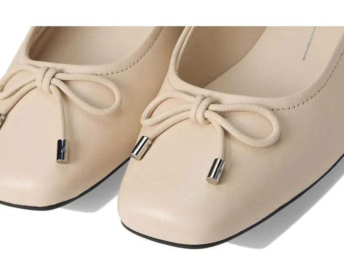 Балетки Margot Bow Ballerina Flat с бантом и кожаной стелькой от ECCO