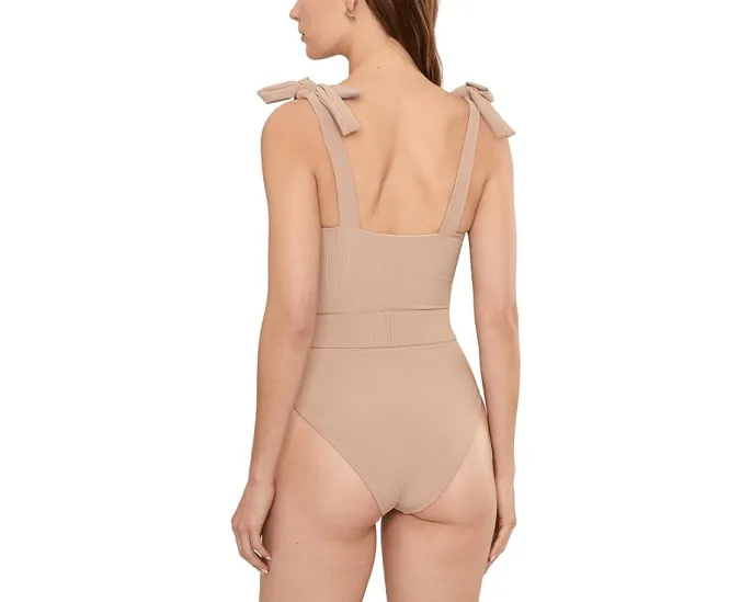 Цельный купальник Sydney с поясом и регулируемыми бретелями