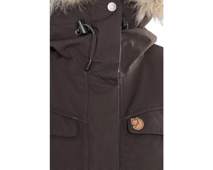 Fjällräven Nuuk Parka теплый зимний пуховик с мембраной