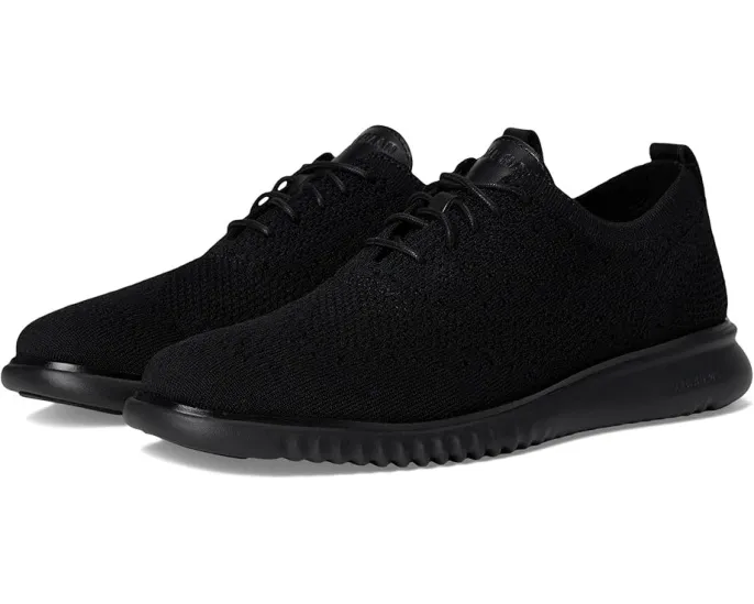 Cole Haan 2.Zerogrand Stitchlite оксфорды с круглым носком и текстильным верхом