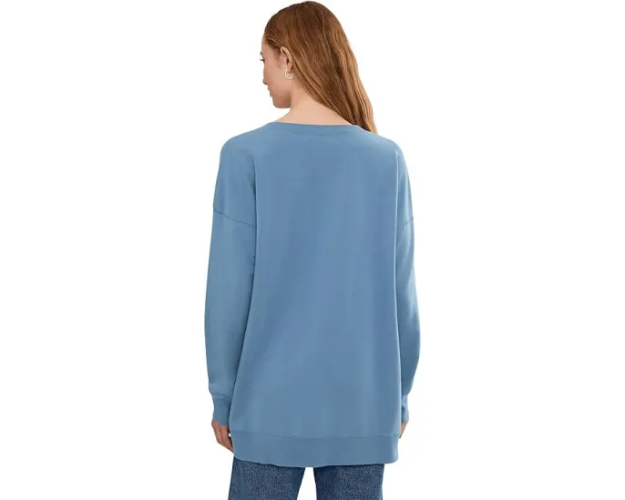 Свитшот Mod-o-doc с V-образным вырезом и длинными рукавами