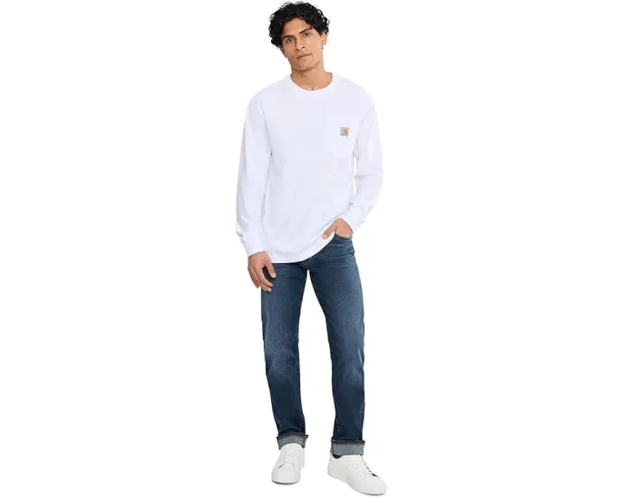 Джинсы AG Tellis Modern Slim с зауженным низом и средней посадкой