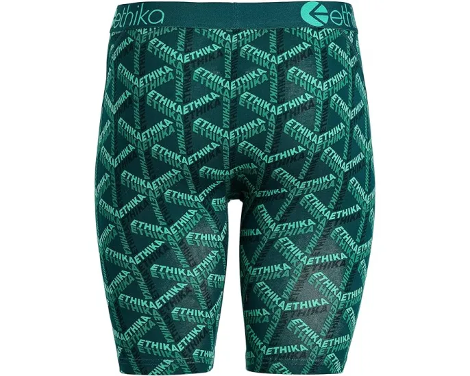 Трусы-плавки ethika Emerald Dynasty с эластичным поясом и принтом