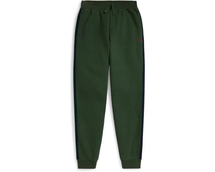 Джоггеры из флиса с отделкой в клетку для подростков Polo Ralph Lauren Kids