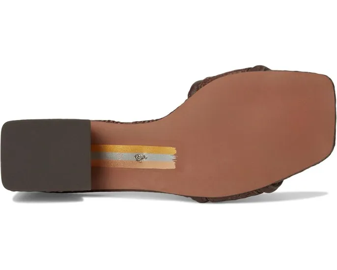 Сандалии Waylon с открытым квадратным носком и логотипом от Sam Edelman