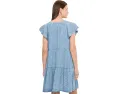 Платье Tiered Flutter Sleeve от Liverpool с оборками