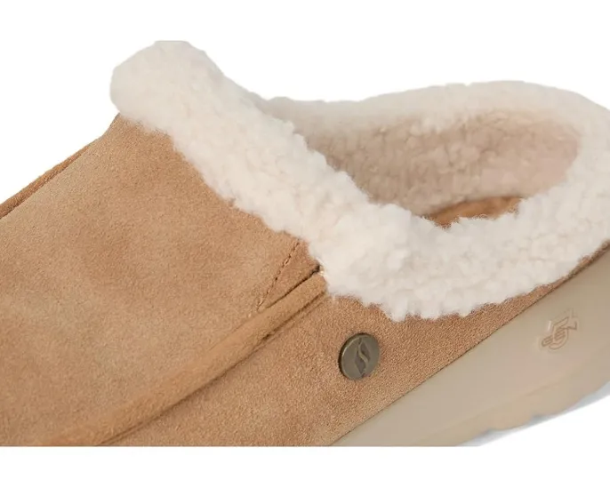 Домашние тапочки SKECHERS On-the-go Joy из замши с мысом мокасин