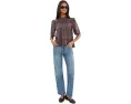 Джинсы Madewell Longline Straight с удлиненным прямым кроем в цвете Pickett Wash