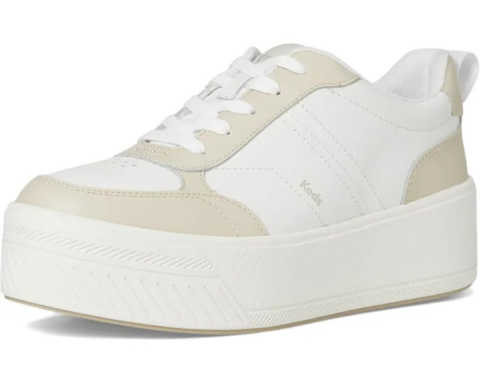 Кроссовки Keds Skyler II Lace-Up на платформе 3.81 см с перфорацией и кожанным верхом