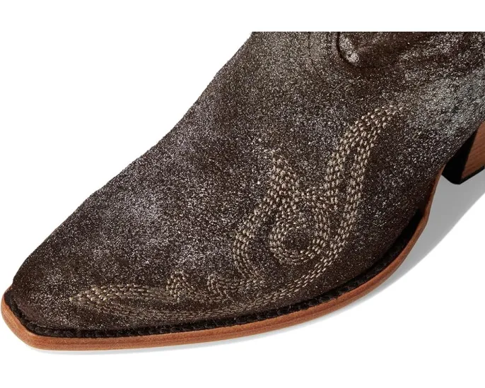 Сапоги Corral Z5242 выше колена с металлизированной вышивкой и молнией сбоку