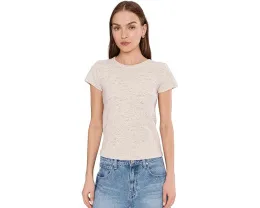 Футболка NIC+ZOE с крапинками и круглым вырезом из хлопка с эластаном