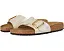 Сандалии Birkenstock Catalina Luxe Buckle с блестящим верхом Birko-Flor и пробковой стелькой