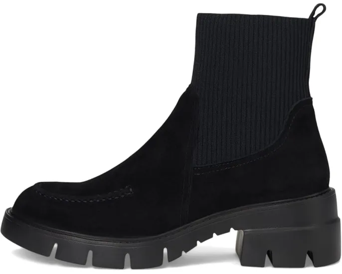 Ботинки Vaneli Nalda из замша с круглым носком и молнией