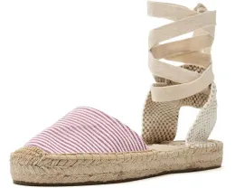Ботинки Seersucker Lauren Lace-up Espadrille Soludos на шнуровке