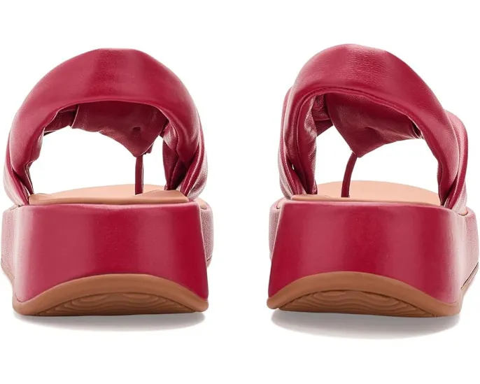 Сандалии FitFlop F Mode Knot с узлом из мягкой кожи и задним ремешком