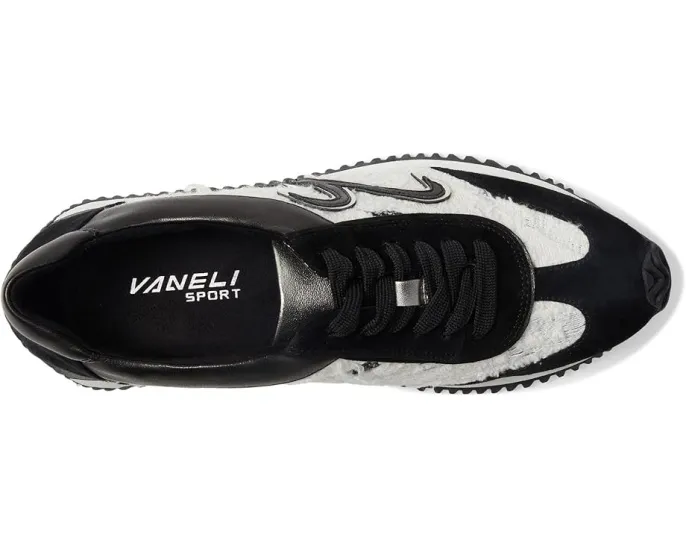 Туфли Vaneli Qalan из замша со шнуровкой и круглым носком