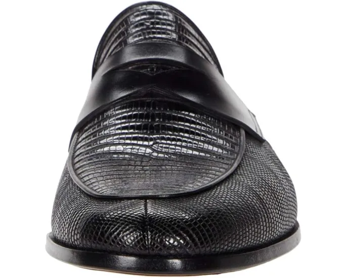 Лоферы Magnanni Vicente из состаренной кожи с ремешком