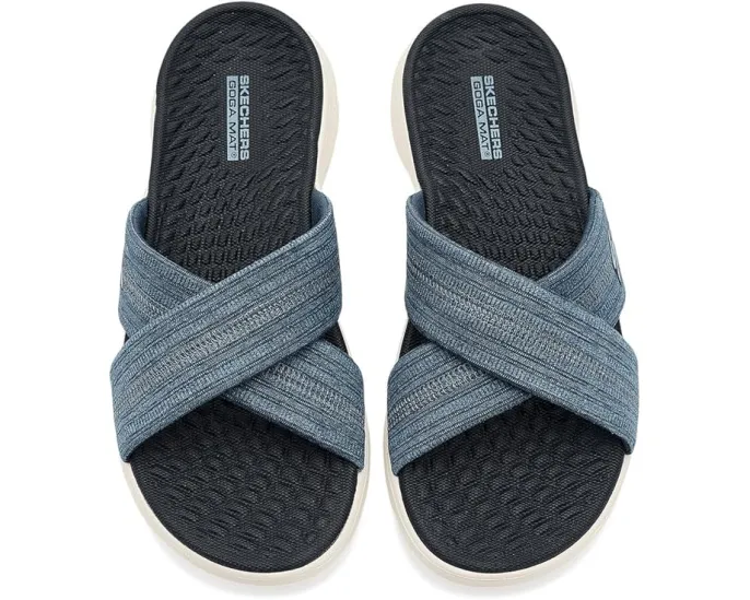 Весенние сандалии Skechers On-The-Go GOwalk Flex с пеной Memory Foam
