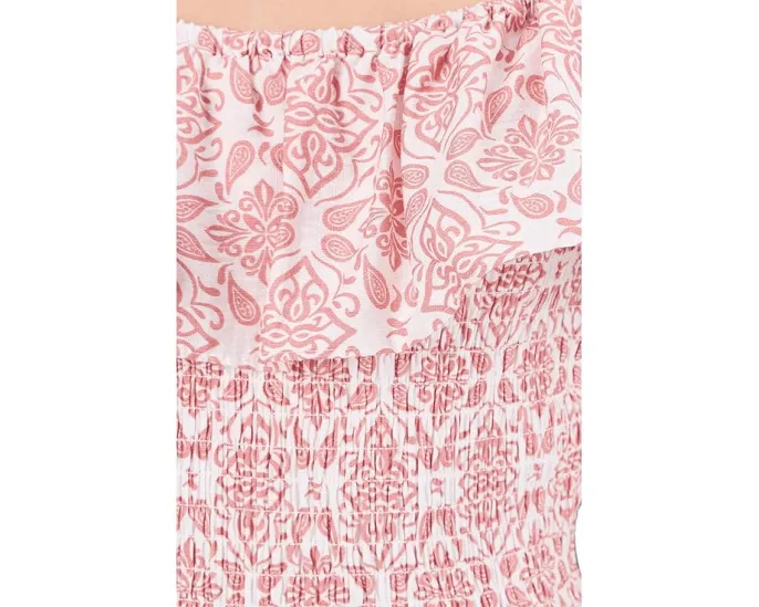 Платье Vince Camuto с открытыми плечами и ярусами из сборки