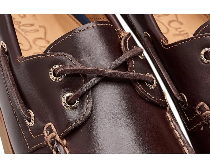 Sperry Gold AO 2-Eye лодочные туфли из премиальной кожи