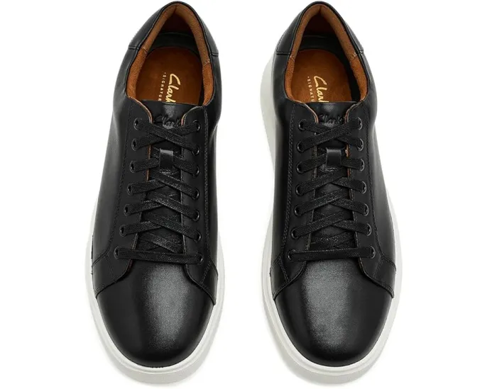 Кроссовки Clarks Goswell Tie из премиальной кожи на легкой подошве ЭВА