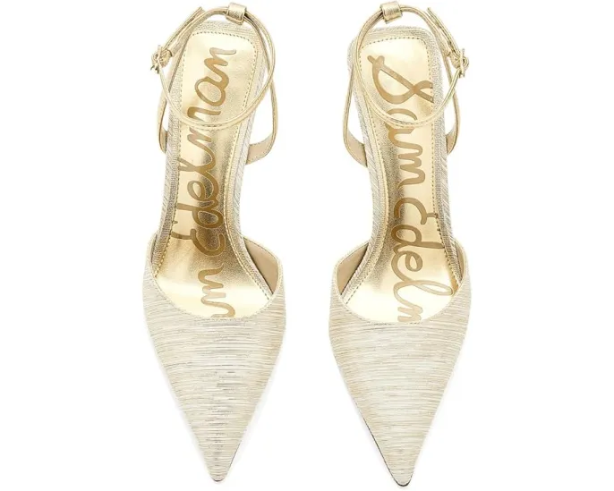Туфли Sam Edelman Osha на тонком каблуке с острым носком и ремешком на щиколотке