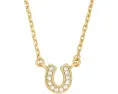Подвеска You're A Gem Pave Horseshoe от Kate Spade New York с кубическим цирконием