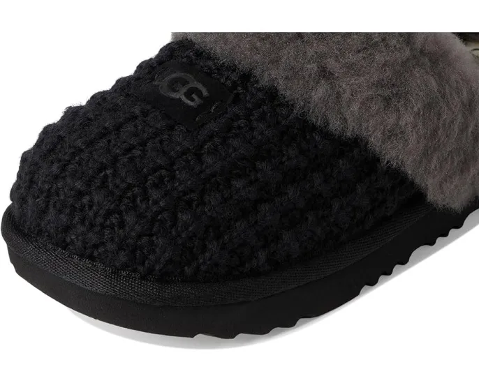 Детские тапочки UGG Kids Cozy II Knit с подкладкой UGGplush