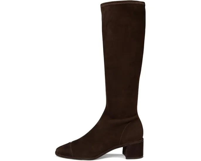 Сапоги Tory Burch Cap-Toe Knee High с мыском и каблуком 55 мм