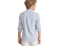 Рубашка Vineyard Vines Kids Wauwinet Tattersall из перформанс хлопка для малышей, детей младшего и старшего возраста