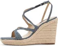 Босоножки Nine West Adriane на танкетке с открытым мысом
