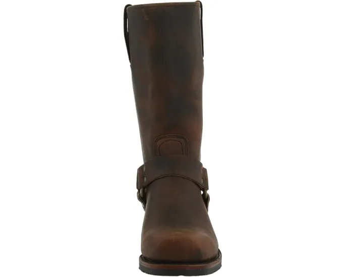 Ковбойские ботинки Frye Harness 12R из грубой кожи с упором
