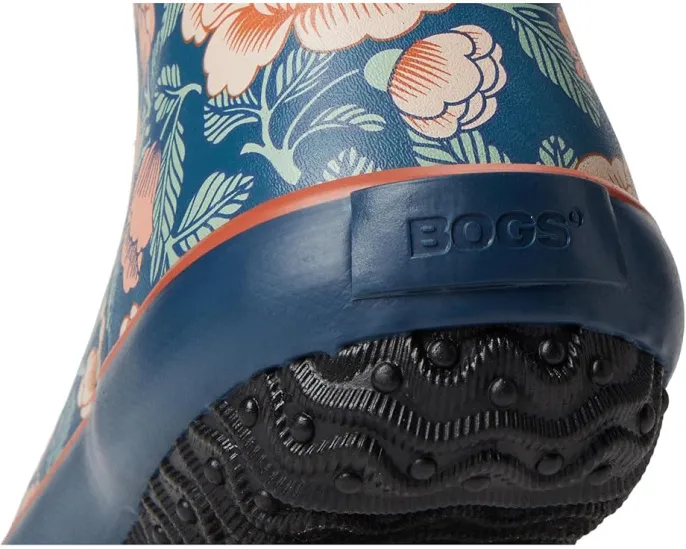 Резиновые сапоги Bogs Rainboot с цветочным принтом и стальной стелькой