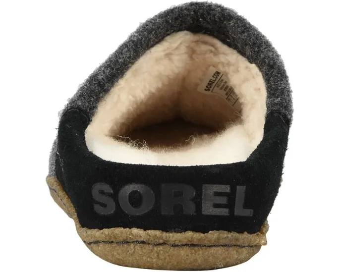 Тапочки SOREL Nakiska Scuff из замши и войлока с подошвой для улицы