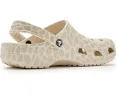 Классические сабо Crocs с сезонным принтом на платформе