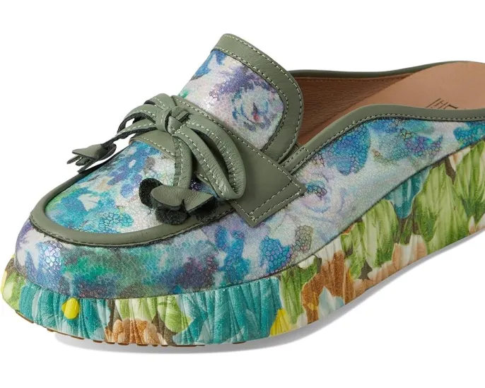 Игривые мюли Cuddles с металлическим цветочным декором L'Artiste by Spring Step