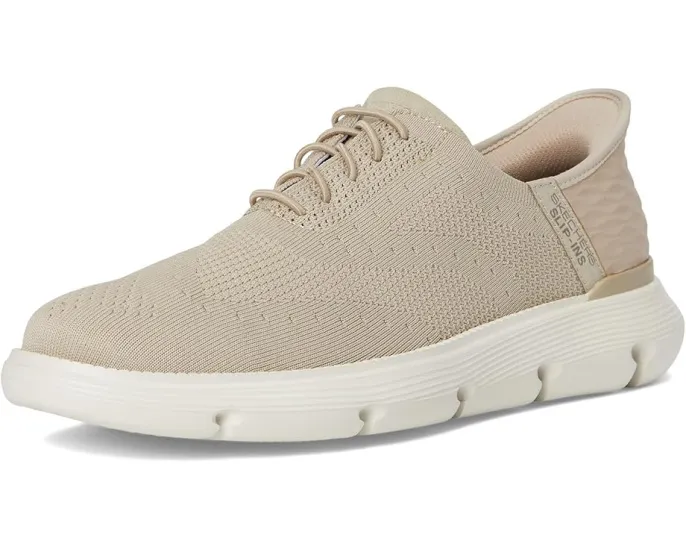 Кроссовки SKECHERS Garza Palma с вязаным верхом и технологией Hands Free Slip ins