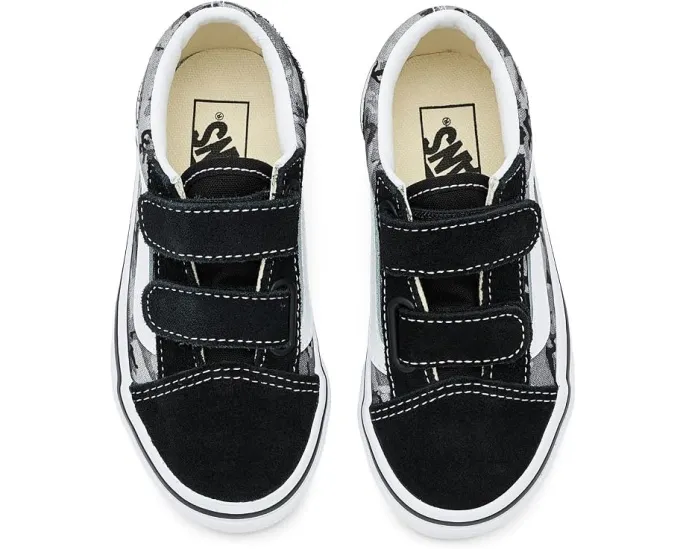 Детские кроссовки Vans Old Skool V на липучках
