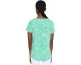 Топ Lilly Pulitzer Etta с круглым вырезом из пима-хлопка