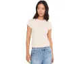Футболка Lilla P Vintage Little Tee из состаренного слаба укороченного кроя