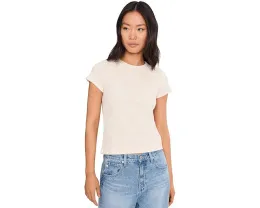 Футболка Lilla P Vintage Little Tee из состаренного слаба укороченного кроя