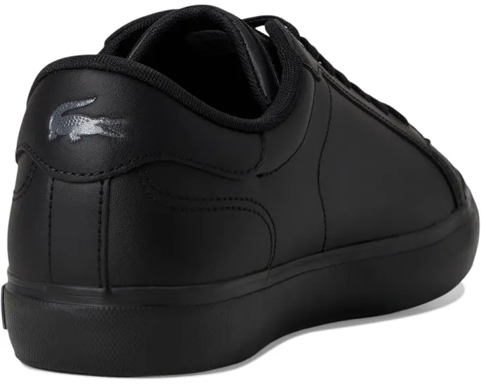 Кожаные кроссовки Lacoste Powercourt с контрастными элементами