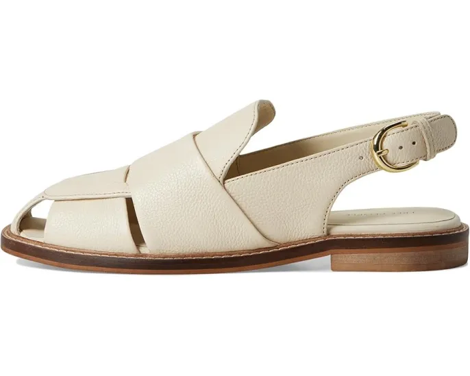 Плоские сандалии Libby Fisher Flat от Free People с плетеным верхом и низким каблуком