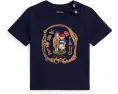Футболка Polo Ralph Lauren для малышей из хлопка с принтом медвежонка Polo