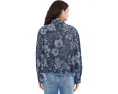 Джинсовая куртка Liverpool Los Angeles Jacquard с жаккардовым узором цвета Lapis Grove